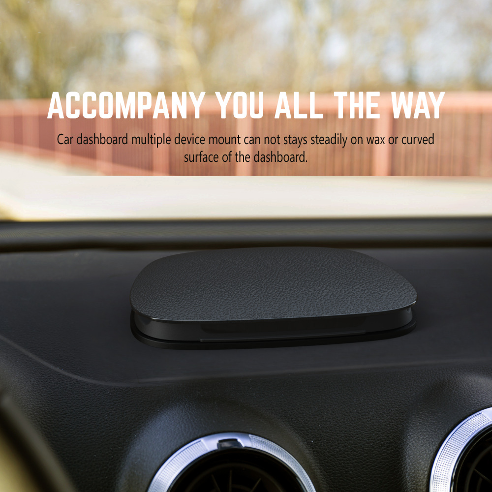 Venta directa de fábrica tablero de instrumentos universal soporte de silicona de escritorio a prueba de sol soporte de teléfono móvil del coche base de navegación