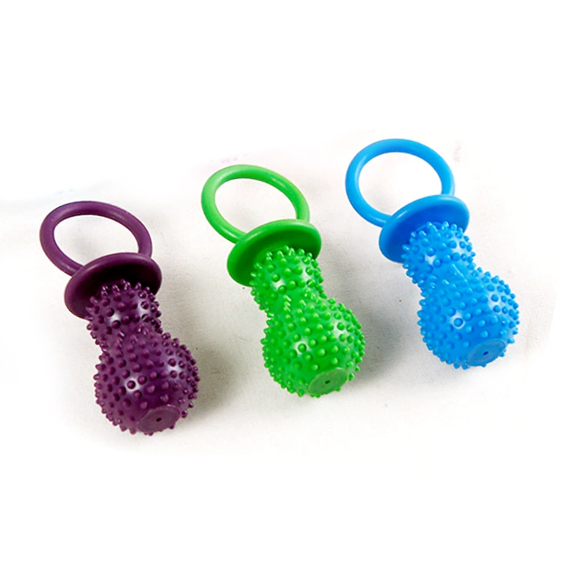 Резиновая устойчивая к укусам игрушка для домашних животных TPR Интерактивная соска для собак прозрачная флеш-мяч игрушка для собак