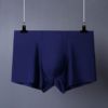 Men's underwear ice silk without trace men's sexy flat -angled quadruple flat pants Underwearmen