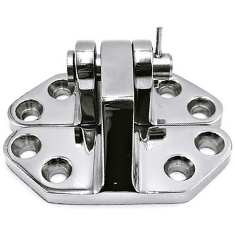 1件 船用五金铰链合页不锈钢 重型铰链75.5x54.5MM  贴合缝
