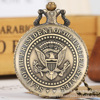 Big commemorative pocket watch suitable for men and women, USA, Birthday gift, wholesale