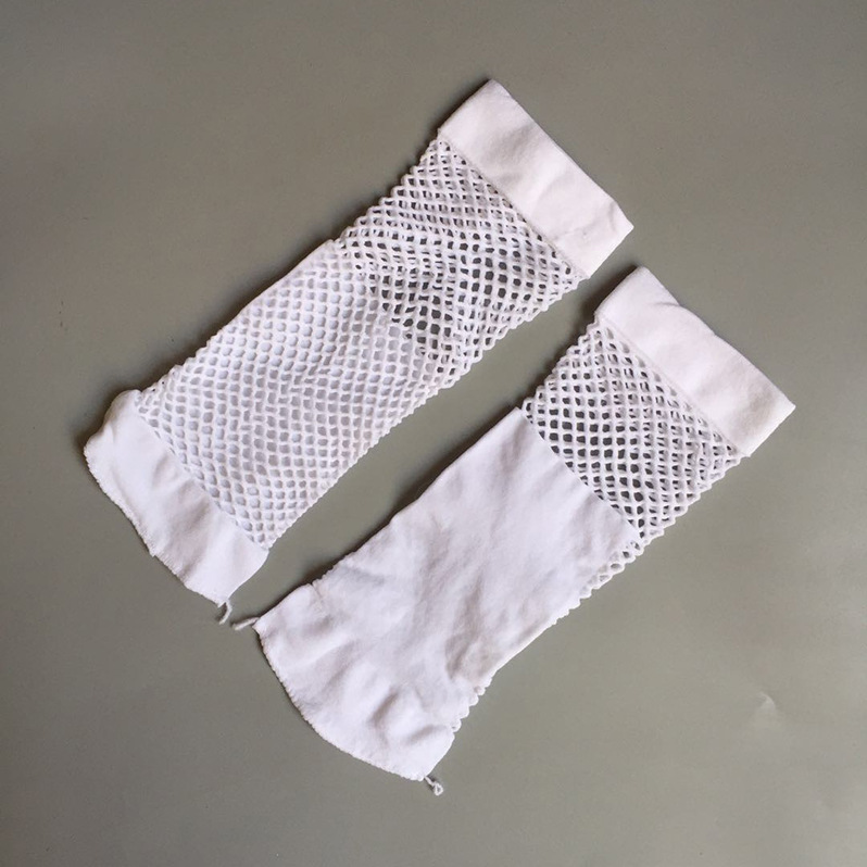 Primavera y verano sexy calcetines de malla calcetines cortos medias