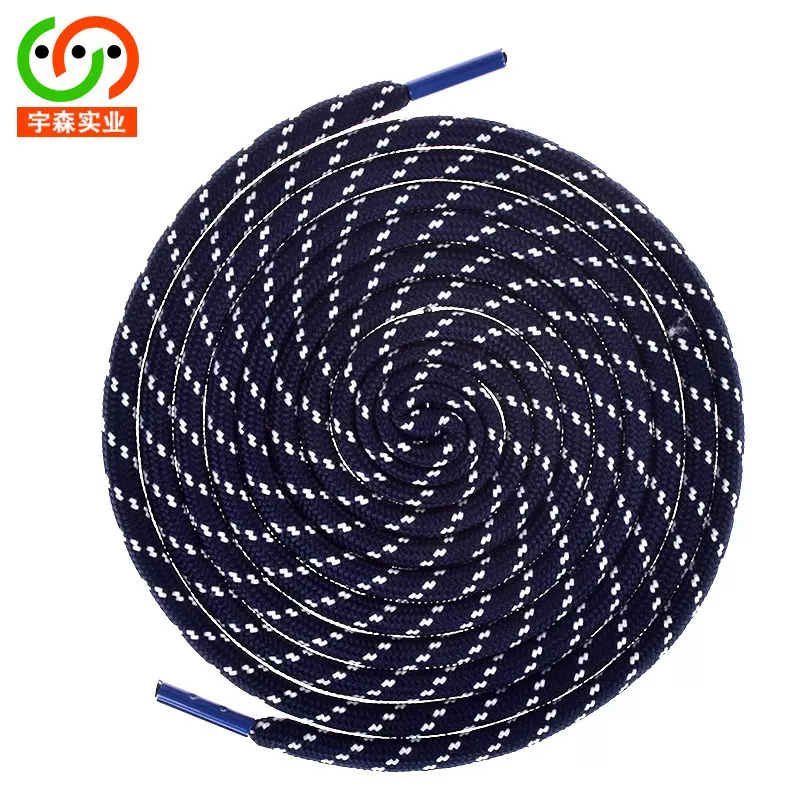 厂家直销 0.5*150cm圆绳腰头抽绳绑绳提花绳卫衣帽绳批发定制鞋带