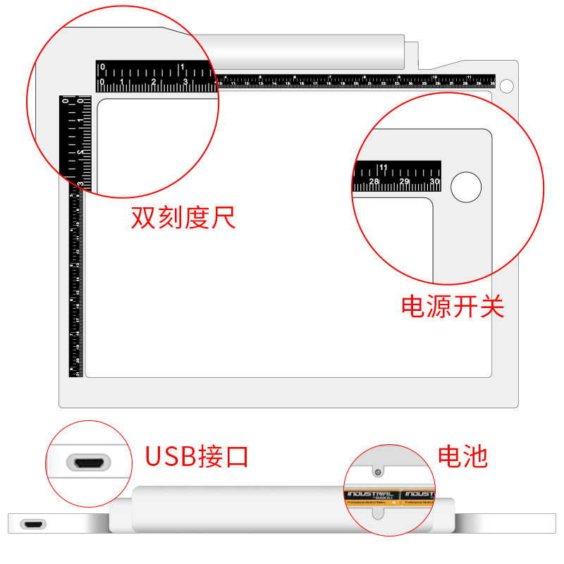 Jishengko Anime A4 battery copy platform LED painting board light…