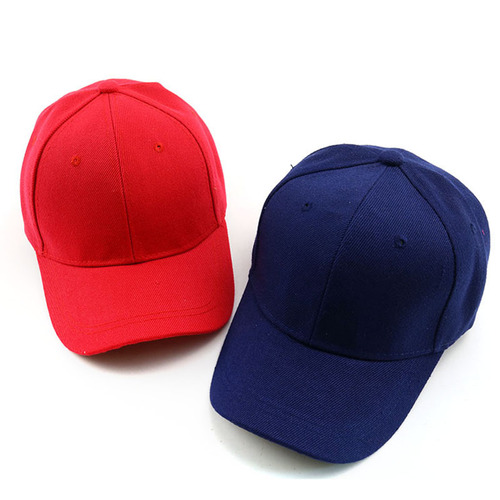Pure Color Baseball Cap Summer New Sunshade Children's Hat Plain Advertising Hat Foreign Trade Hat Wholesale Cross-border T991
