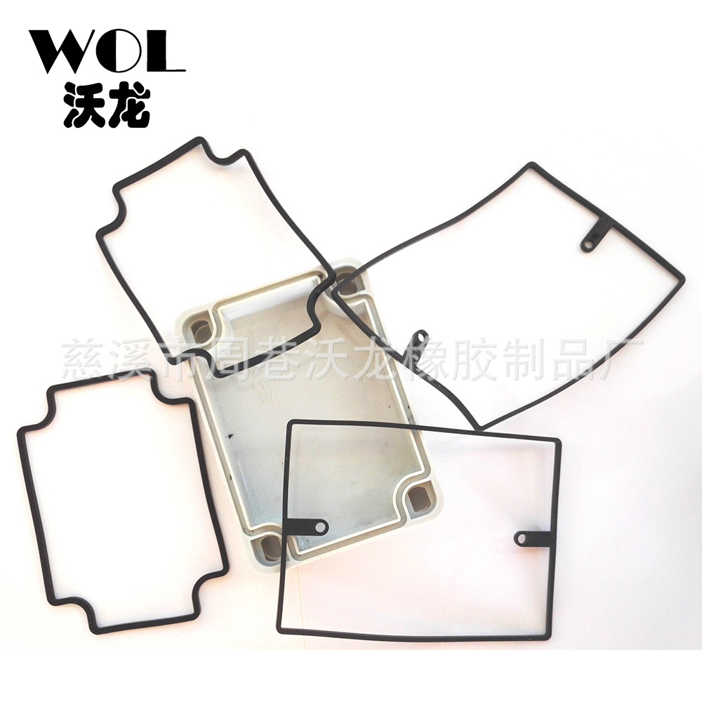 硅胶密封圈矩形 工业用橡胶制品 耐高温耐腐蚀