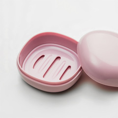 Bubble bear soap box with lid waterproof soap box creative drain soap box travel artifact portable soap tray wholesale