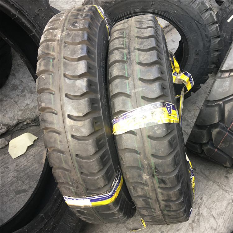 6.50-16 650-16羊角花纹农用拖拉机轮胎 斜交轮胎R676