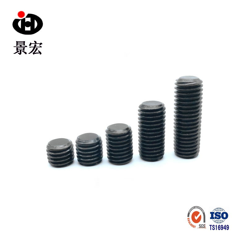 厂家销售GB77紧定螺钉 12.9级内六角手拧紧定 顶丝螺钉高强度