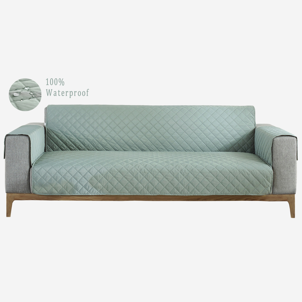 Venta caliente transfronteriza impermeable anti-incrustante mascota sofá cojín cubierta protectora de una pieza entrega Amazon universal cubierta del sofá