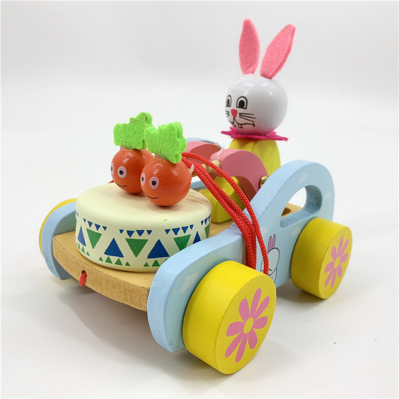 wooden rabbit