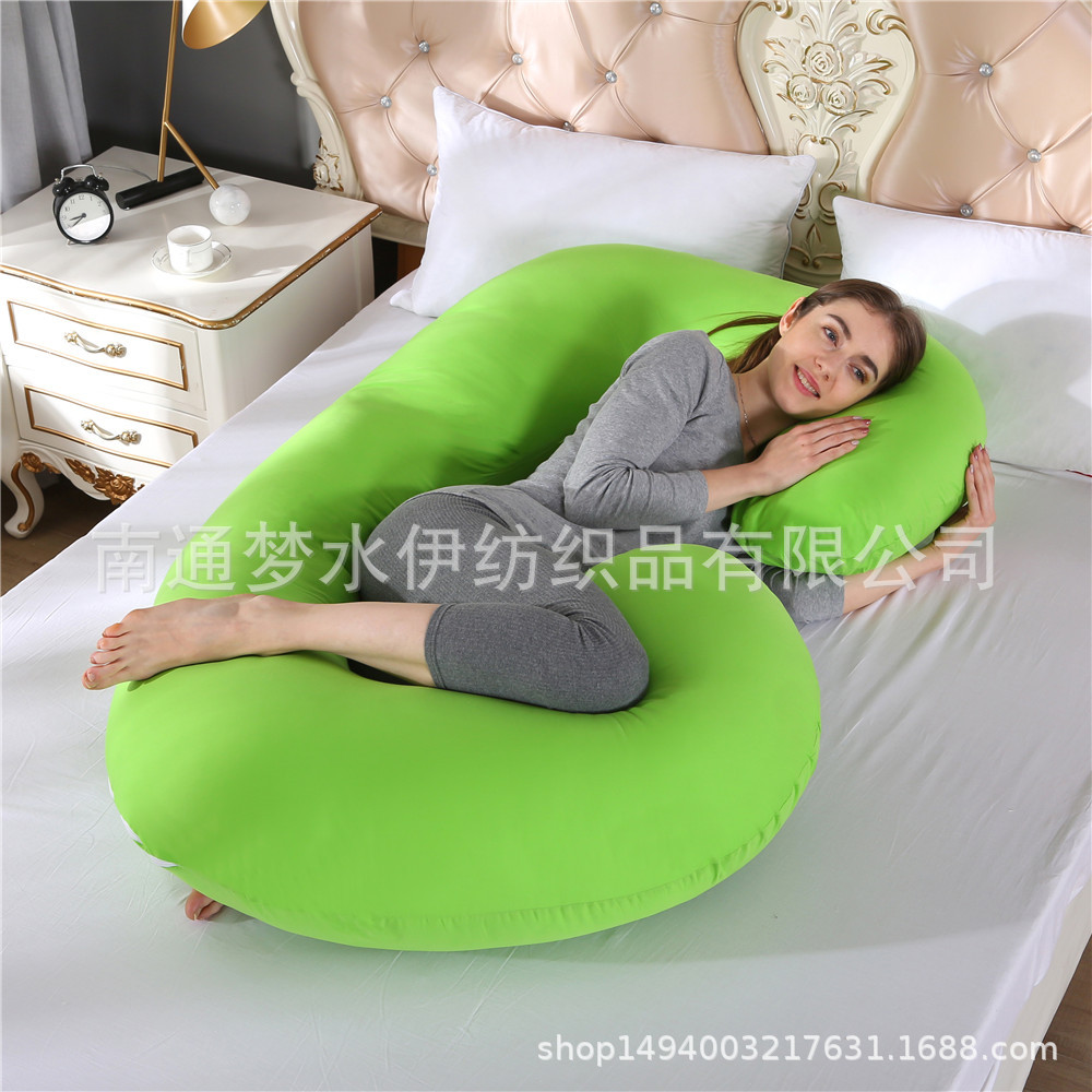 Amazon entidad transfronteriza almohada de maternidad almohada de la cintura lado almohada para dormir gran almohada de maternidad tipo C funda de almohada fábrica venta al por mayor