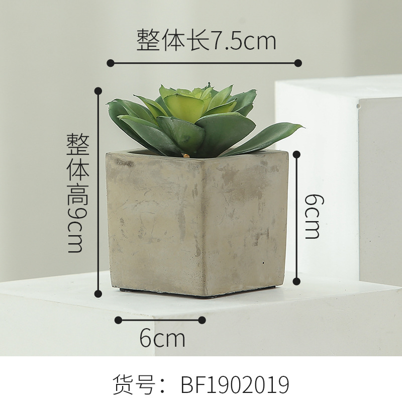 Planta suculenta artificial, maceta decorativa para hogar, bonsái verde, accesorio decorativo