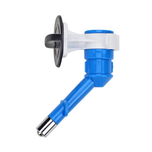 Wholesale dog cage hanging pet drinking head dog drinking spout roller ball water fountain can be equipped with drink bottles