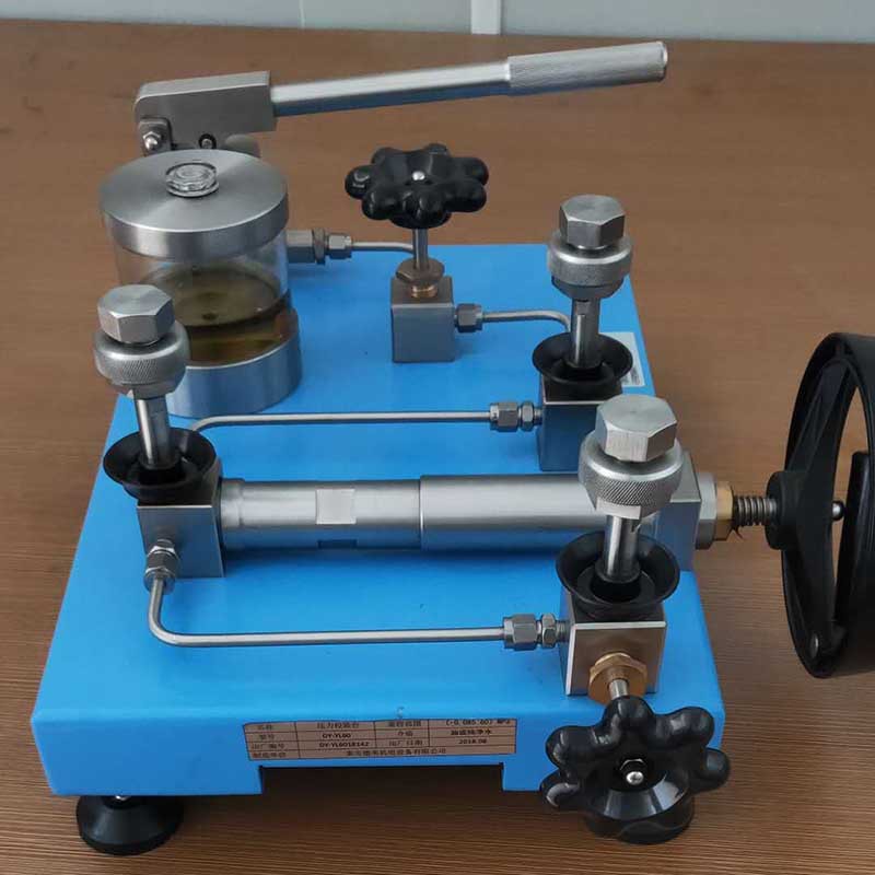 供应压力校验台  发货及时 台式手动液水压源