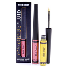MusicFlower 跨境热卖多色纤细持妆不晕染眼线液 厂家批发 5045