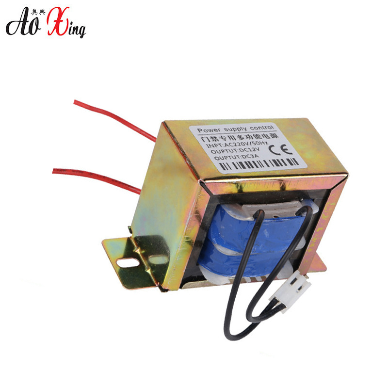 现货高性能EI-12V-3A家电低频门禁电源专用变压器 全铜