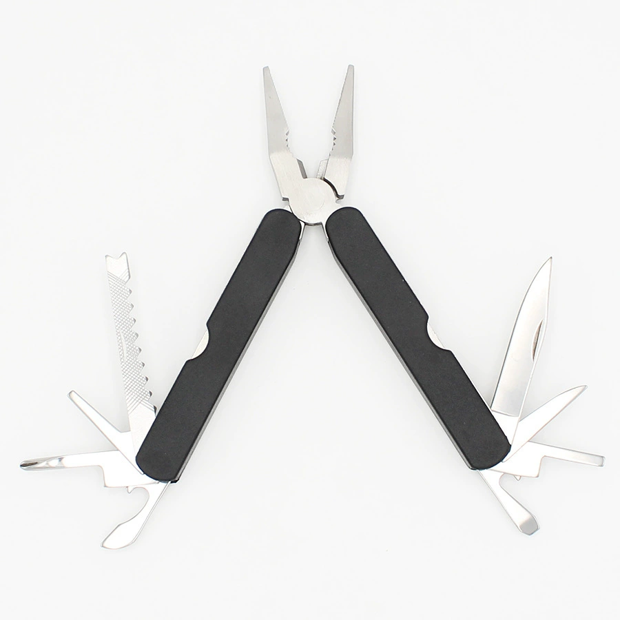 [Производитель] поставляет многофункциональные плоскогубцы из нержавеющей стали, Универсальные Плоскогубцы с ручкой из АБС-пластика, складные остроконечные плоскогубцы