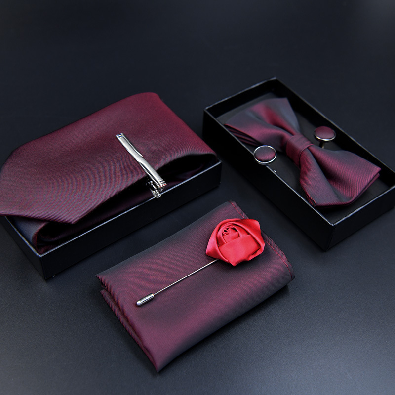 Men's Formal Business Formal Professional Gifts Men's Birthday Gift Gift Tie 6 Pieces Set Men's Formal Business Formal Professional Gifts Men's Birthday Gift Gift Tie 6 Pieces Set