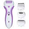 Cross-border recommendation 4-in-1 multi-functional women's shaver, rechargeable leg hair and armpit hair puller, electric foot grinder