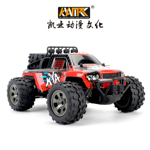 KYAMRC cross-border hot selling American pickup truck RC remote control toy car high-speed climbing car charging children's toy car
