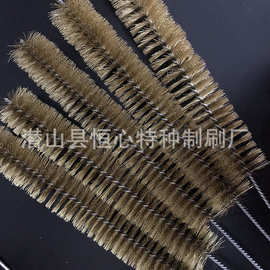 管道刷厂家 铜丝刷 工业除尘除锈钢丝刷  除漆除垢毛刷