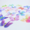 Double layer of gauze sticky green onion skin belly gauze and butterfly hair jewelry accessories accessories