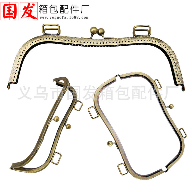 24cm cuadrado 27cm cóncava cintura relievo oro orejas de bronce cuadradas se puede combinar pu brazalete