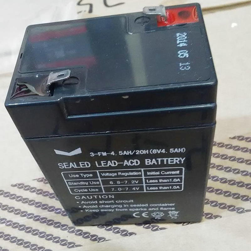 .3-FM-4AH 6V5AH电子秤医疗设备衡器玩具6V4.5AH童车蓄电池