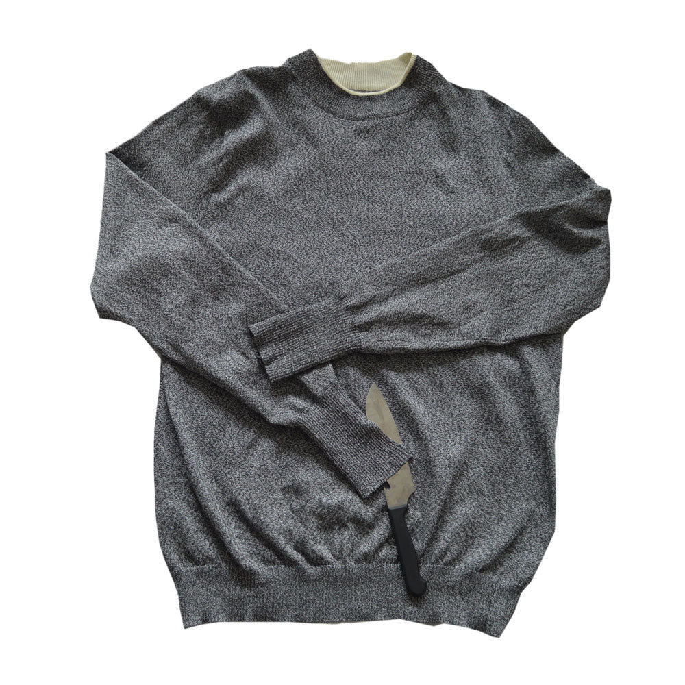 厂家直供高性能防割防刺耐磨面料手套箱包布 高强防切割5级PE面料