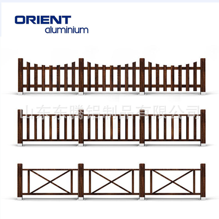 Hot sale aluminum alloy privacy guardrail/fence/fence