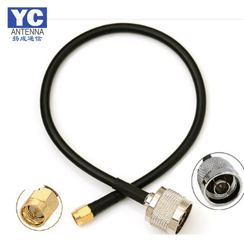 同轴射频转接线 N公/母转SMA公 连接转换 N-SMA RG58 线长按需做