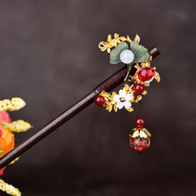 云南民族风发簪古装古典古代头饰装饰品发钗盘发簪子首饰新娘配饰