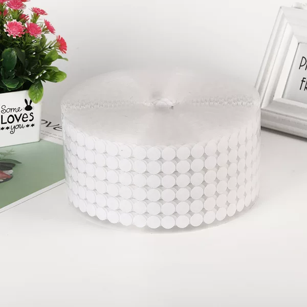 Children's Handmade DIY Dot Adhesive Velcro Round Back with Adhesive Velcro Double-sided Adhesive Velcro Buckle