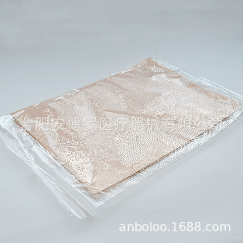 Practice tattoo skin, artificial soft leather, 15 × 20 cm, 1 mm, beginner-friendly