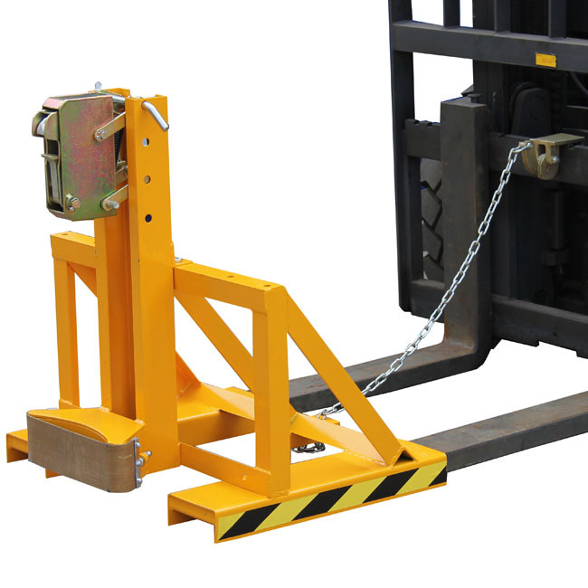 单油桶夹具DG500A、DG1000A叉车双油桶夹铁桶抱桶夹具油桶抱夹