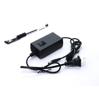 厂家直供DC 5V1米美标带开关激光器电源线 镭射灯专用电源适配器