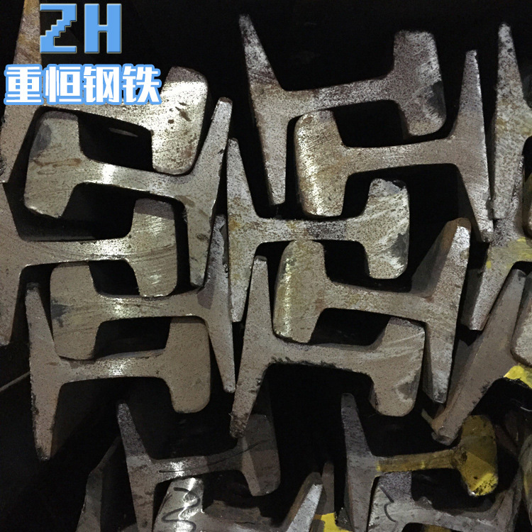 苏州钢轨 路轨 铁轨批发 配件鱼尾板 压板 夹板规格齐全配送全国