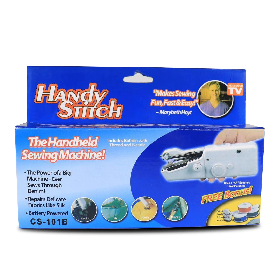 Портативная портативная швейная машина Handy Stitch многофункциональная Мини электрическая швейная машина