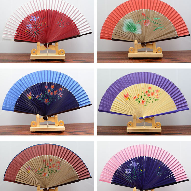 Inkjet folding air fan