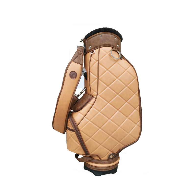 19 nueva venta caliente transfronteriza bolsa de golf de cuero estándar bolsa de Club impermeable ligero durable