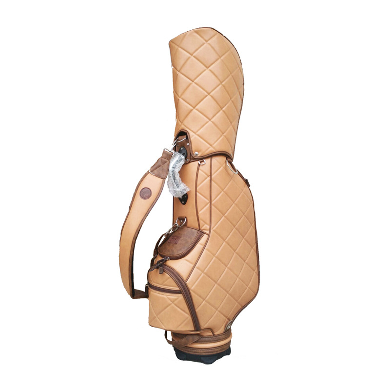 19 nueva venta caliente transfronteriza bolsa de golf de cuero estándar bolsa de Club impermeable ligero durable