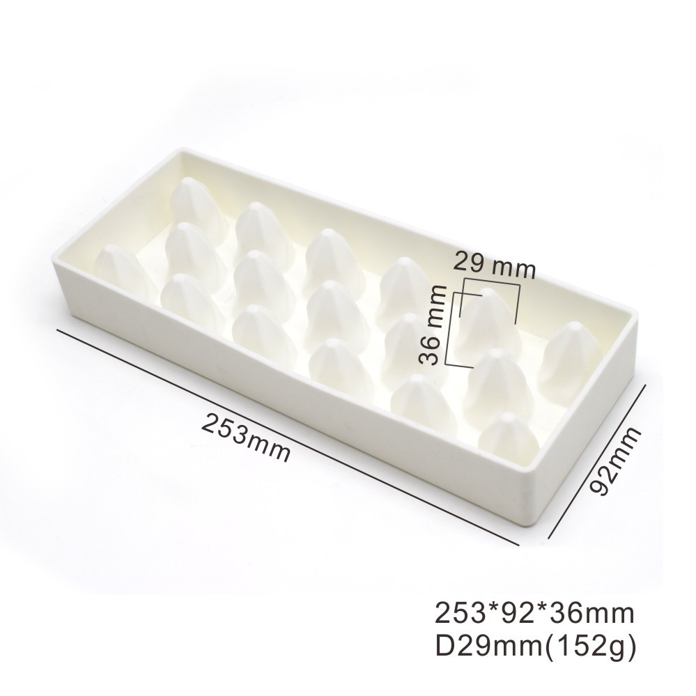 Gorra de Navidad torbellino mousse molde de pastel hilo cabeza de cebolla molde de silicona antorcha postre francés abrasivo para hornear