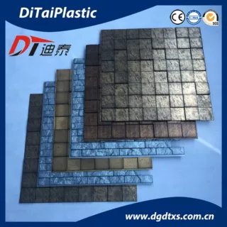 3D墙纸 ABS/PP/PC亚克力厚板吸塑 塑料外壳纹路 丝印喷漆