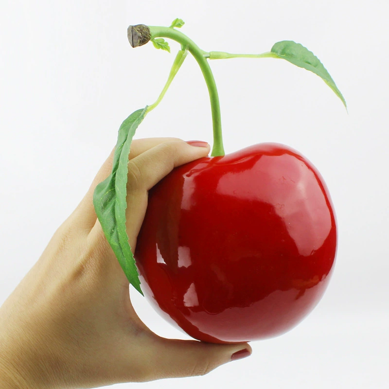 Симуляционная автомобильная подделка вишневых шпажек фальшивый fruit модель фотографии декоративные реквизиты украшение комнаты имитация большая вишня