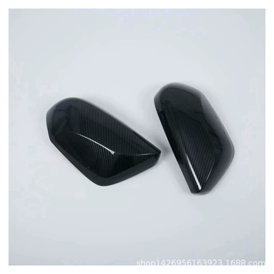 18~21 Camry rearview mirror reflector modification suitable for Toyota 19 Asian Dragon reversing rearview mirror bright cover M (Şüşə kənarı xromları/moldingləri) - all-inclusive-carbon-fiber