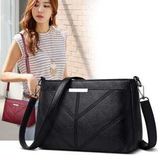 (Cross-border trading), small bag for mother and baby, one-shoulder bag, Korean style, genuine leather