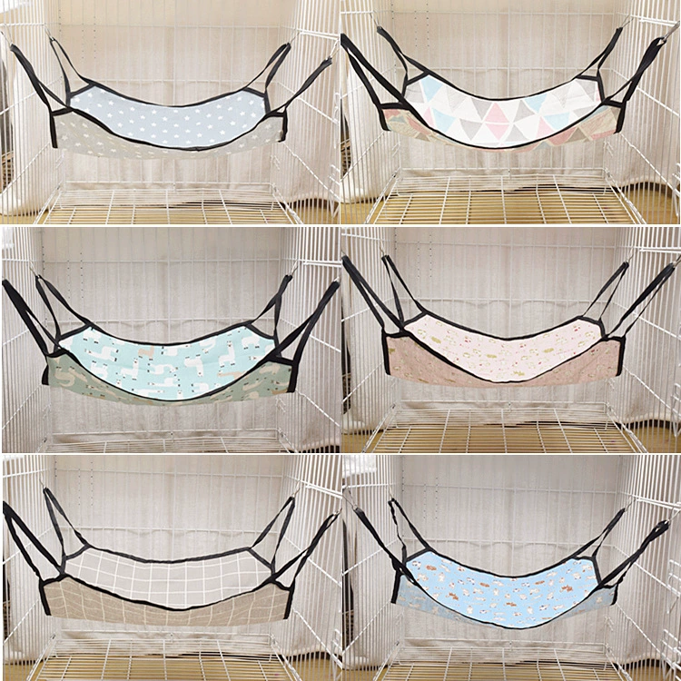 Подвесной гамак для кошек, всесезонный, съемный и дышащий, подвесная клетка, льняная качель, подвесное гнездо, с крючками, кошачий лазательный комплекс, товары для животных.