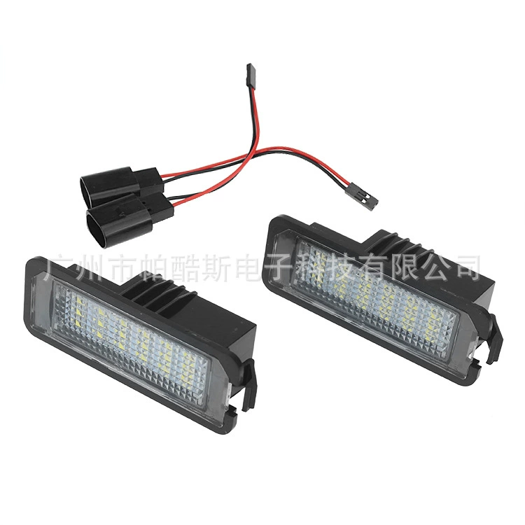 Трансграничная горячая Распродажа применима Volkswagen Golf 4 VW GOLF4 GOLF5 светодиодный фонарь заднего номерного знака свет номерного знака