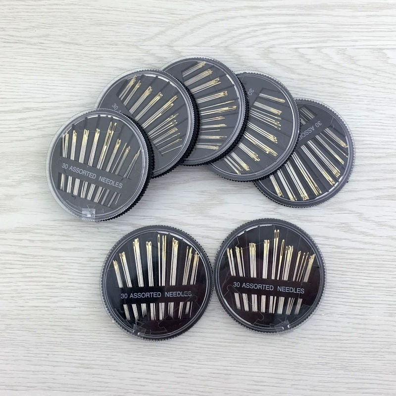 Золотой Хвост Ручное Шитье Черная Коробка Для Иглы 902 Золотой Хвост Иглы Цветная Коробка Набор Иглы Набор Швейных Иглы Аксессуары Бытовой Игольчатый Диск